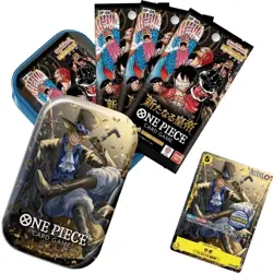 One Piece Card Game Vol.1 Mini Tin (Set of 6) Japanese Asian Limited NEW SEALED - Image 2