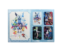 Pokemon black 2 white 2 Clear File Post Card Set Pokemon Center Limited 2012 - Image 1