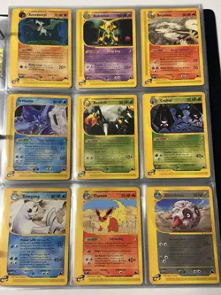 POKEMON 2002 SKYRIDGE NON HOLO COMPLETE SET 144 CARDS NM-MINT (Missing 2) - Image 1