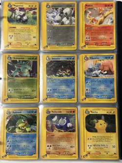 POKEMON 2002 SKYRIDGE NON HOLO COMPLETE SET 144 CARDS NM-MINT (Missing 2) - Image 3