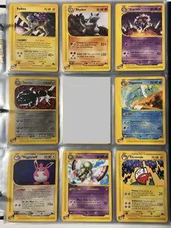 POKEMON 2002 SKYRIDGE NON HOLO COMPLETE SET 144 CARDS NM-MINT (Missing 2) - Image 4