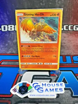 Pokemon TCG - Shining Ho-Oh SM70 Shining Legends Holo FACTORY SEALED*CCGHouse*RB - Image 1