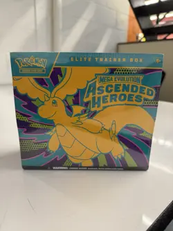 Pokemon TCG Mega Evolution Ascended Heroes Elite Trainer Box ETB Factory Sealed - Image 1