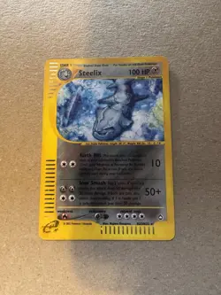 STEELIX H23/H32 Aquapolis Holo Rare Pokemon TCG Card LP-NM! - Image 1