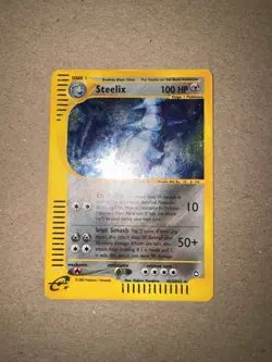 STEELIX H23/H32 Aquapolis Holo Rare Pokemon TCG Card LP-NM! - Image 4