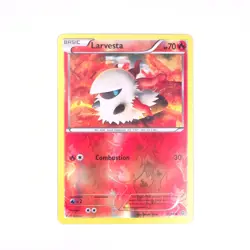Larvesta 16/98 Pokemon XY - Ancient Origins Common Reverse Holo NM - Image 1