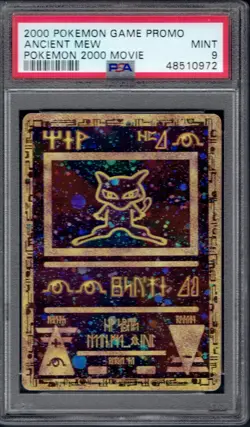 2000 Pokemon Ancient Mew Promo PSA 9 (Pokemon 2000 Movie) - Image 1