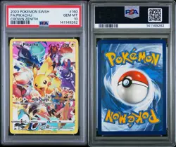 2023 POKEMON SWSH FA/PIKACHU CROWN ZENITH PSA 10 - Image 1