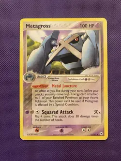 Metagross Pokemon TCG Trading Card - RARE - 11 / 101 Hidden Legends - Image 1