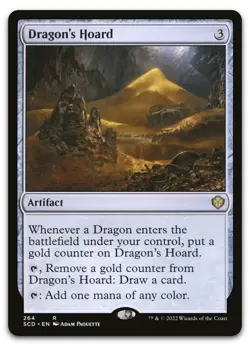 Dragon's Hoard #264 (NM) Starter Commander SCD Magic MTG - Image 1