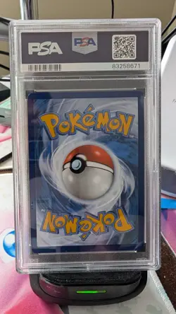 Pokemon 2023 Obsidian Flames Illustration Rare SCIZOR #205 PSA 8 RARE - Image 2