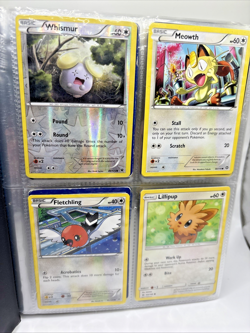 Full Pokemon Platinum Ultra-Pro 4-Pocket Trading Card Binder w/ Lot of 112 Cards - Image 2