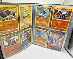 Full Pokemon Platinum Ultra-Pro 4-Pocket Trading Card Binder w/ Lot of 112 Cards - Image 4