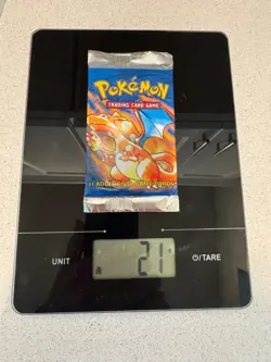 HEAVY - 🔥 Charizard 🔥 - 1999 WOTC Pokemon Base Set Booster Pack Factory Sealed - Image 1