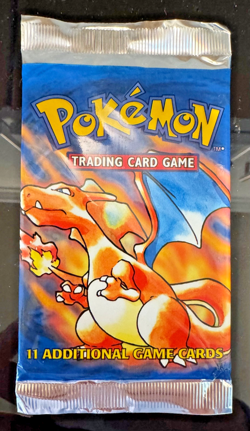 HEAVY - 🔥 Charizard 🔥 - 1999 WOTC Pokemon Base Set Booster Pack Factory Sealed - Image 3