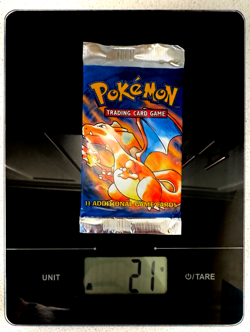 HEAVY - 🔥 Charizard 🔥 - 1999 WOTC Pokemon Base Set Booster Pack Factory Sealed - Image 4