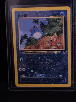 2001 Pokemon Southern Islands Marill 11/18 Reverse Holo - NM/LP - Image 1
