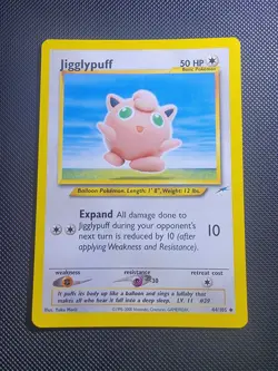 Jigglypuff 44/105 Uncommon Neo Destiny Pokemon NM - Image 1