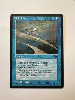 High Tide - (Drew Tucker 18a) - MTG Fallen Empires - LP - Image 1
