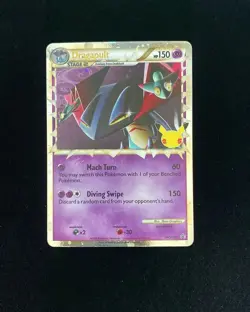 2021 Pokemon TCG English PROMO Dragapult SWSH132 Holo 25th RB60 - Image 1