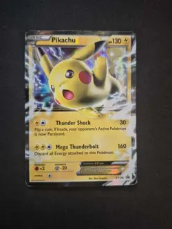 Pikachu Ex XY174 HP/DMG - Black Star Promo Ultra Rare Holo Pokemon TCG - Image 1
