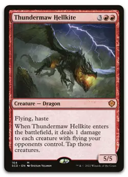 Thundermaw Hellkite #164 (NM) Starter Commander SCD Magic MTG - Image 1