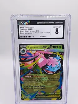 Pokemon Mega Evolution Promo Mega Venusaur Ex Promo Card Rare #13 - Image 3