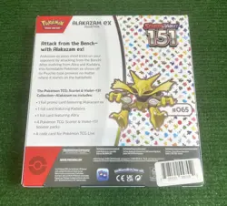 Pokemon TCG 151 Alakazam ex Collection Box Sealed Scarlet And Violet - Image 2