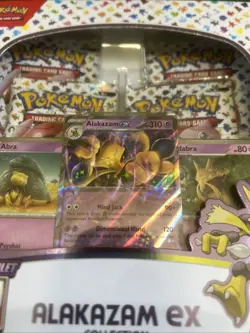 Pokemon TCG 151 Alakazam ex Collection Box Sealed Scarlet And Violet - Image 3