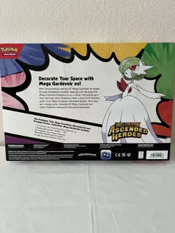 Pokemon TCG Ascended Heroes Premium Poster Collection Box Gardevoir NEW SEALED! - Image 2