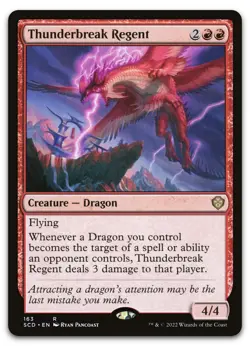 Thunderbreak Regent #163 (NM) Starter Commander SCD Magic MTG - Image 1
