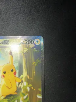 Pokemon Pikachu EX Rare Holo 276/217 Electric 200 HP Card ASC Set - Image 5