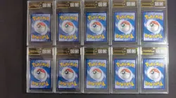 OCD 10 PRISTINE Pokemon Chinese Mewtwo ex RR 039/129 Graded Card Lot*10 MD28 - Image 2