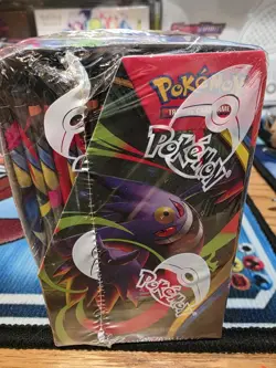 Pokemon Phantasmal Flames Booster Box New Sealed Damaged #2 - Image 2