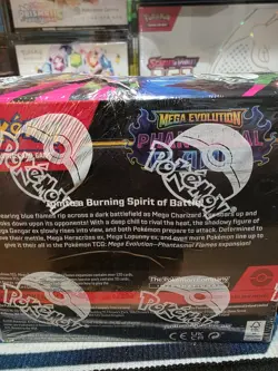 Pokemon Phantasmal Flames Booster Box New Sealed Damaged #2 - Image 3