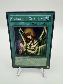 Yu-Gi-Oh TCG Graceful Charity Pegasus SDP-040 1st Edition - Image 1