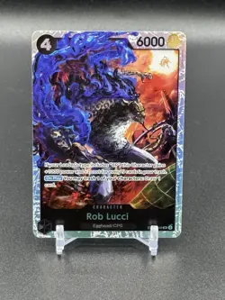 Rob Lucci EB04-048 SR | Adventure on Kami's Island | One Piece TCG | English - Image 1