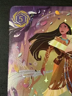 Disney Lorcana - Pocahontas - Peacekeeper (Iconic) 241/204 Winterspell Nm - Image 2