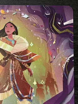 Disney Lorcana - Pocahontas - Peacekeeper (Iconic) 241/204 Winterspell Nm - Image 3