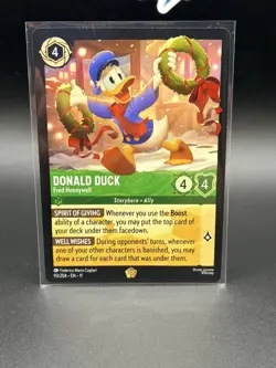 Disney Lorcana Donald Duck-Fred Honeywell 93/204 English Regular Card - Image 3