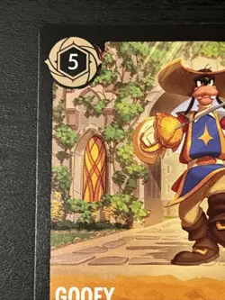 Disney Lorcana Goofy Musketeer 2023 Gamescom Promo 12/P1 Nm - Image 2