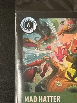 Disney Lorcana D23 2026 Mad Hatter Unruly Eccentric Gold Member Promo Sealed Nm - Image 3