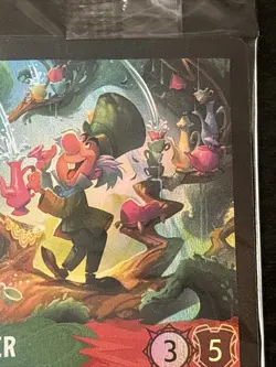 Disney Lorcana D23 2026 Mad Hatter Unruly Eccentric Gold Member Promo Sealed Nm - Image 4