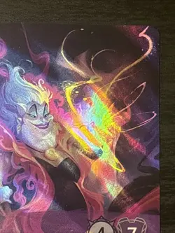 Disney Lorcana - Ursula - Sea Witch Queen Enchanted Ursula's Return 208/204 Nm - Image 3