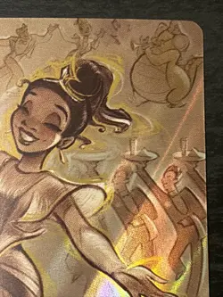 Tiana - Restaurant Owner (Enchanted) 206/204 Azurite Sea Holo Disney Lorcana Nm - Image 3