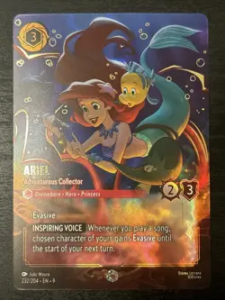 Ariel - Adventurous Collector - Enchanted - Disney Lorcana Fabled EN - Nm - Image 1