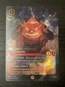 The Headless Horseman - Terror of Sleepy Hollow Enchanted 232/204 Disney Lorcana - Image 1