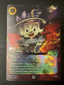 Webby Vanderquack - Enchanted - 229/204 - Disney Lorcana Whispers in the Well Nm - Image 1