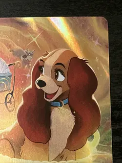 Lady- Decisive Dog - 205/204- ENCHANTED- Reign of Jafar Disney Lorcana Enchanted - Image 3