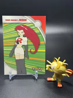 Pokemon Card - Team Rocket: Jesse HV2 - TV Animation - Topps Series 2 - LP - Image 1